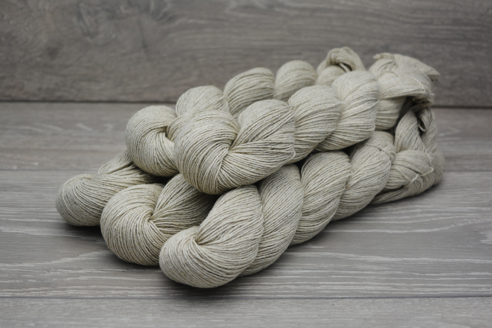 Fingering Weight 60% Organic Cotton 40% Linen 5 x 100g Pack